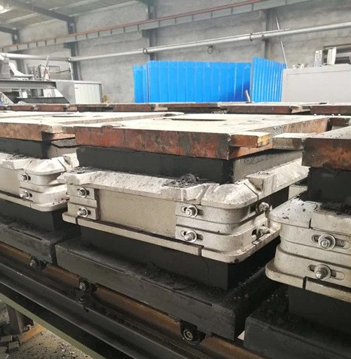 全自动线造型线配合坤泰活动套箱使用